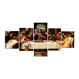 Dernière Cène Mur Art Impression sur toile Da Vinci Classique Art reproduction Musée qualité salon mur décoratif oeuvre - Product Image 2