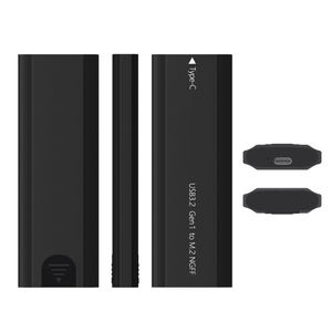 ภายนอก M.2 NGFF SATA ฮาร์ดไดรฟ์ตู้ SSD 5gbps USB3.2 ประเภท C M.2 กรณี SSD กรณี 2230 2242 2260 2280 - Product Image 2