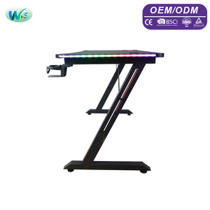 WS4541 Vente en gros <span class=keywords><strong>Table</strong></span> de jeu électrique Bureau de jeu à DEL <span class=keywords><strong>Table</strong></span> de jeu multifonctionnelle <span class=keywords><strong>Table</strong></span> de jeu de luxe avec porte-gobelet - Product Image 3