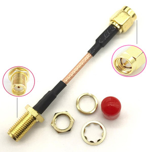 Cable de Extensión de Radiofrecuencia (RF) RG174 de Macho a Hembra, Adaptador de Alimentación - Product Image 1