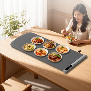 91x41cm Extra Große Speisenwärmematte Hält Essen Warm oder Auftauen Elektrische Silikon-Heizmatte Mit 9 Temperaturstufen und 12-Stunden-Timer - Product Image 2
