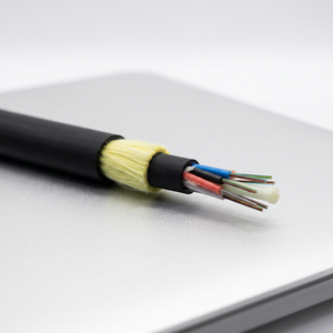 Cable de Fibra Óptica ADSS de 4 Hilos, Autoportante, Aéreo, Exterior, Vano Largo, Sin Metal, Monomodo G652D, para Poste, ISP, FTTH, Bobina - Product Image 1
