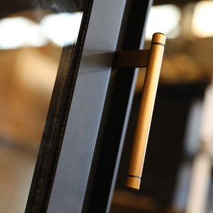 Poêle à <span class=keywords><strong>bois</strong></span> autoportant en <span class=keywords><strong>fonte</strong></span> à <span class=keywords><strong>flamme</strong></span> réelle pour usage domestique intérieur, chauffage écologique pour salon, hôtel, villa - Product Image 2