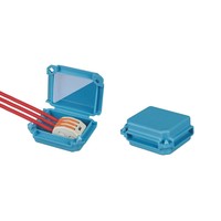 Boîte de jonction étanche sous-marine, boîte de protection de connecteur de câbles remplie de gel, fermeture de joint en gel réentrantable, IP69K