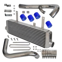 Front Mount Intercooler Kit Pour Mitsubishi Galant VR-4 VR4 Legnum 2.5L V6 96-02