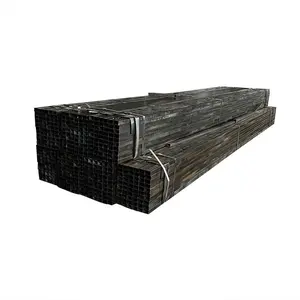 16*16mm black square steel tube Hollow section pipe for furniture