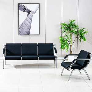 Sofá para Sala de Espera de Salón de Belleza al por Mayor, Sofá Moderno para Recepción de Peluquería, Barbería, Spa - Product Image 4