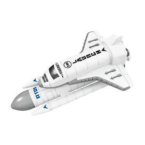 Wholesale Children's 3D Plastic Spaceship Launch Pad Model Simulation Catapult Exploration Space Shuttle Toys For Children