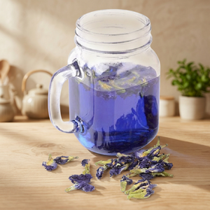 Dried Flower <b>Tea</b> for Natural Blue <b>Tea</b> Brewing Pure Butterfly Pea Flower Herbal Infusion <b>Tea</b> Leaves - Product Image 5
