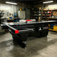 Scie à panneaux CNC robuste pour le travail du bois, table coulissante 2800/3300/3800mm, pour la découpe de MDF, mélamine, bois et aggloméré