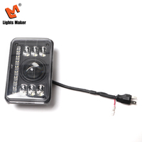 Faro LED Rectangular de 6.5 Pulgadas para Tractor Agrícola con DRL H4, Luz Alta y Baja, Impermeable IP67, Amplio Voltaje, Modelo YW-5721