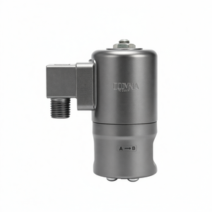 COVNA 2 Way 24VDC Normally Closed Corrosion Resistant PTFE <b>Solenoid</b> Valve for Chemicals - Product Image 4