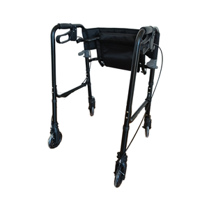 Новый стиль, товары для реабилитационной терапии, регулируемый по высоте, портативный колесный ходунки из алюминиевого сплава с сиденьем - Product Image 3