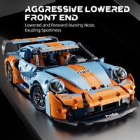 Prix de gros 975 pièces 1:14 Ensemble de construction de voiture de course STEM CPSIA, Cadeaux créatifs télécommandés pour enfants