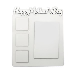 Cadre photo en MDF avec support pour fête des mères, imprimable par sublimation - Product Image 4