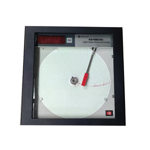 1 or 2 Pens Tech Paper Circular Chart Recorder for Pressure Temperature Pressure Circle Chart Recorder - Product Image 3