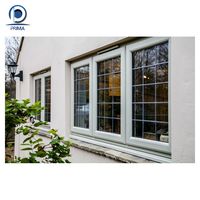 Fenêtres Upvc standard australiennes de style antique Fenêtres Upvc de haute qualité Prix en Inde Fenêtre ronde Fenêtre Upvc