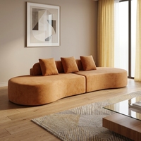 VONLIVA Canapé Bulle Moderne Minimaliste au Design Créatif Football, en Velours de Luxe, pour Salon, Fauteuil de Loisirs