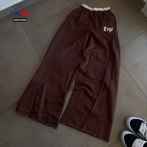 <span class=keywords><strong>Pantaloni</strong></span> Larghi in Pile Personalizzati, Stile Streetwear, Joggers Oversize <span class=keywords><strong>a</strong></span> Vita Alta, <span class=keywords><strong>Pantaloni</strong></span> Comodi per Donna - Product Image 6