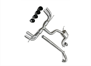 Tuyau d'échappement pour Volkswagen <span class=keywords><strong>Golf</strong></span> 5G TI2.0T 2004-2005, modification d'échappement haute performance, installation parfaite, performance de course - Product Image 2