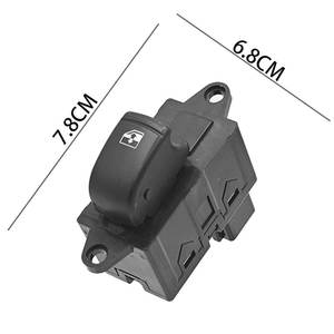 Interrupteur à bouton unique 96269358 pour le commande de lève-vitre électrique compatible avec la voiture Daewoo Traveler - Product Image 1