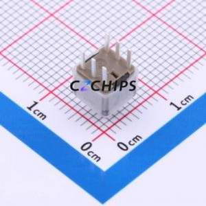PS-6830DVA-6PL Push Button Switch Through hole Component (THT) Switch Self-Locking Rectangle Plunger 500mA 24V - Product Image 2