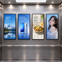 18.5 21.5 27 Inch Smart Android Touch Panel Pc Tablet Komputer Monitor Kapasitif All in One Pc untuk Periklanan di Lift
