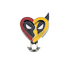 Soporte de Agarre para Teléfono con Forma de Corazón de Aleación de Zinc y Esmalte Suave Personalizado para Todos los Teléfonos y Tabletas - Product Image 1