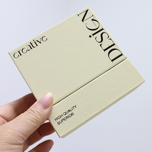 MOJIU Eco Fashionable Square Drawer Closure Printed Paper Gift Packaging Jewelry Box with Custom Logo - Product Image 1