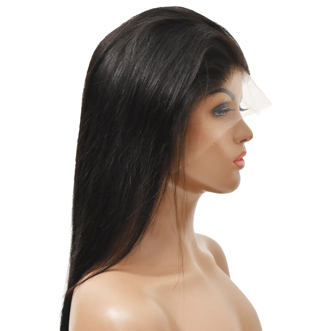 2024 cabello humano crudo no procesado nuevas pelucas de encaje 13*6 HD para mujeres negras