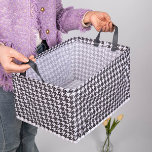 <b>Foldable</b> Non-Woven Fabric Toy Storage <b>Box</b> with Handle Cabinet-Style Kids' Toy Keeper - Product Image 2