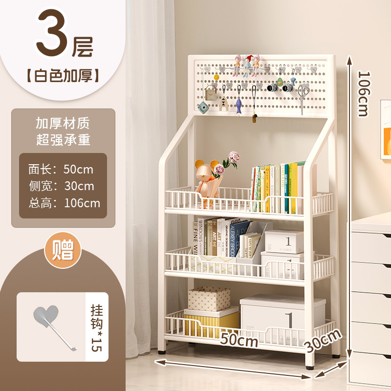 White 50cm - Triple-layer Thickened [Includes 15 Hooks]