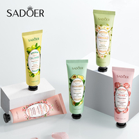 Crème pour les mains naturelle en gros avec logo personnalisé OEM ODM, mini crème 30g, crème hydratante pour les mains