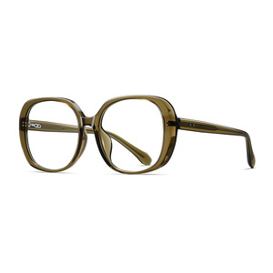 Lunettes de vue surdimensionnées Wanda TR4006 anti-lumière bleue pour femmes, montures légères de couleur unie - Product Image 5
