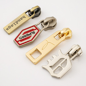 Glissières de <span class=keywords><strong>fermeture</strong></span> <span class=keywords><strong>éclair</strong></span> métalliques colorées et personnalisables, remplaçables et amovibles pour valises de voyage, bagages et sacs à dos - Product Image 3