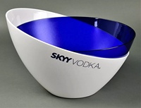 Luxe Couleur Seau À Glace Bol Forme Refroidisseur Conteneur Vodka Bouteille Refroidisseur Glace Refroidisseur Club Bar Comptoir Partie Acrylique Seaux
