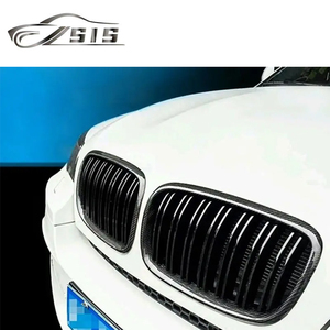 X5X6 2007-2014 Rejilla delantera ABS reemplazo de rejilla de malla de riñón delantera reemplazo de rejilla de parachoques negro para F15 F16 35i <span class=keywords><strong>50i</strong></span> - Product Image 6