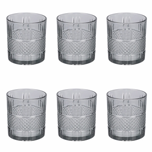 Juego de 6 Vasos de 340 ml, Color Humo - Product Image 1