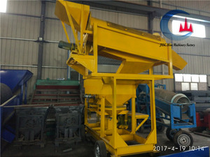 金採掘機移動式金ダイヤモンド宝石鉱山洗浄プラント小型沖積金採掘機 - Product Image 5