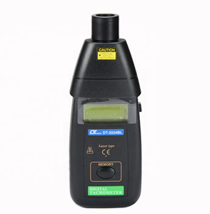 Le détecteur de vitesse DT2234BL, tachymètre photoélectrique, peut se positionner à 2 m et est disponible à prix abordable. - Product Image 1