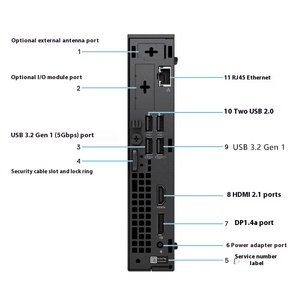 Bán chạy nhất dells Mini 2025 Sản phẩm mới dells Pro qcm1250 với CPU i3/i5/i7 8G/16G/32G <span class=keywords><strong>Ram</strong></span> DDR5 256G/<span class=keywords><strong>512</strong></span>/1T/2t SSD NVMe - Product Image 4
