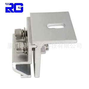 Pince de fixation solaire pour toiture ondulée en alliage d'aluminium galvanisé à chaud - Product Image 2