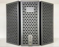 GPUB M117 Microphone de studio portable pour cabine vocale Bouclier d'isolation sonore en métal avec filtre d'enregistrement et de réflexion Microphone