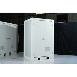 Inodoro móvil portátil prefabricado para exteriores de diseño moderno con instalación rápida para uso en talleres y apartamentos hecho de panel sándwich - Product Image 4