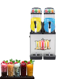 Machine à slush commerciale à 2 réservoirs 15L*2, machine à slush pour boissons glacées à vendre - Product Image 2