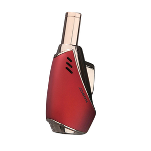 Encendedor de llama de chorro único portátil a prueba de viento para fumar para viajes cocina acampar al aire libre barbacoa y cigarros y cigarrillos - Product Image 5