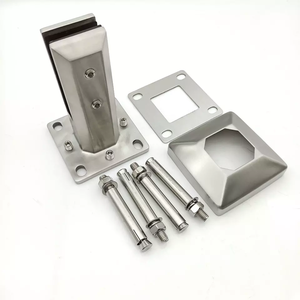 Collier <span class=keywords><strong>de</strong></span> serrage en acier inoxydable pour clôture <span class=keywords><strong>de</strong></span> piscine en verre, balustrade et rampes, quincaillerie pour garde-corps en verre d'escalier et <span class=keywords><strong>de</strong></span> balcon - Product Image 1