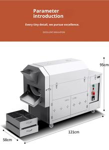 Nouvelles situations de grilles de noix automatiques pour les noix et les graines d'arachide, grilles de noix entièrement automatiques, maïs à gaz ou électrique - Product Image 5