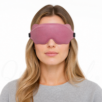 Masque de sommeil profilé en gros 23 x 9 cm avec sangle réglable pour avion, hôtel, maison et accessoires de voyage