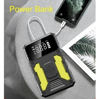 Banque d'alimentation démarrage voiture batterie Booster pompe à Air Plus saut démarreur pour 12V batterie 5.0L essence 3.0L voiture Diesel